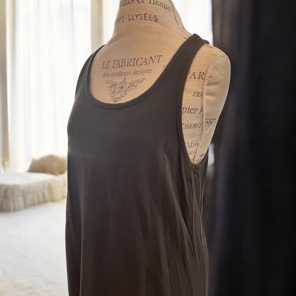 Hard Tail racer back grey dress. Great after yoga. For the beach. For the pool. - Picture 10 of 16